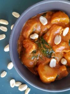 African chicken and peanut stew