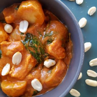 African chicken and peanut stew