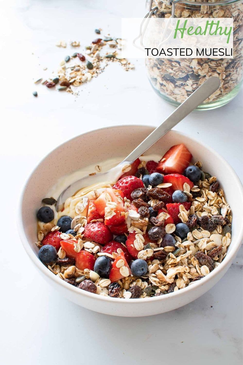Toasted Muesli (Healthy Breakfast Recipe) Hint of Healthy