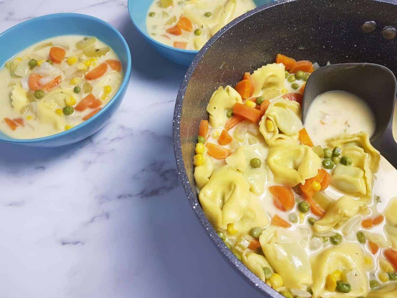 Creamy vegetable soup