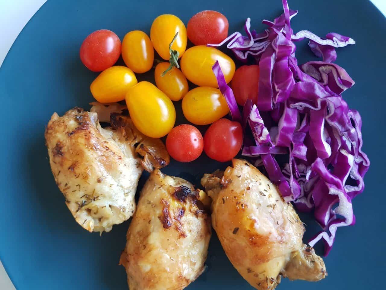 Slow cooker lemon chicken Hint of Healthy