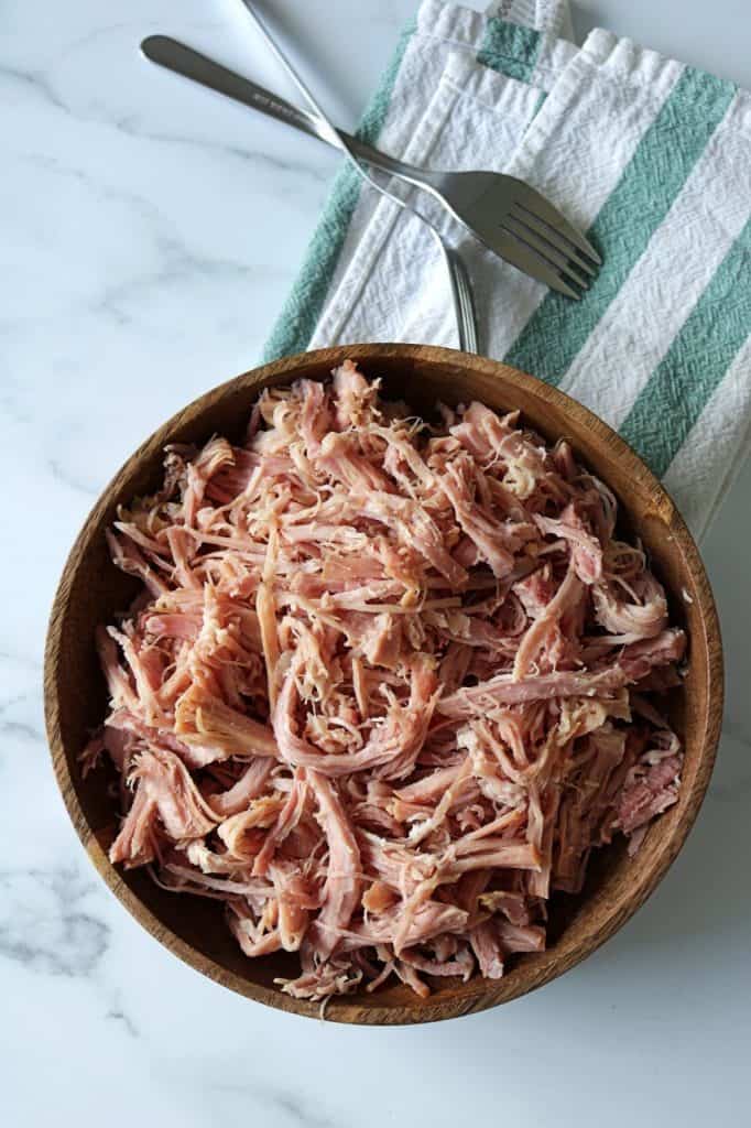 slow cooker pulled gammon