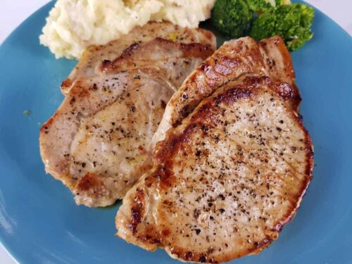 Pork steaks cooking best sale time