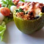 stuffed green pepper.