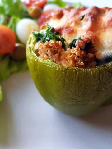 stuffed green pepper.