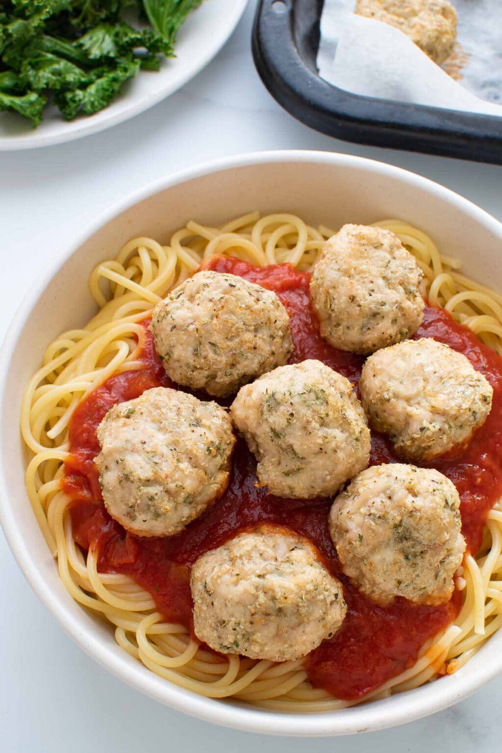Easy Oven Baked Turkey Meatballs Hint of Healthy