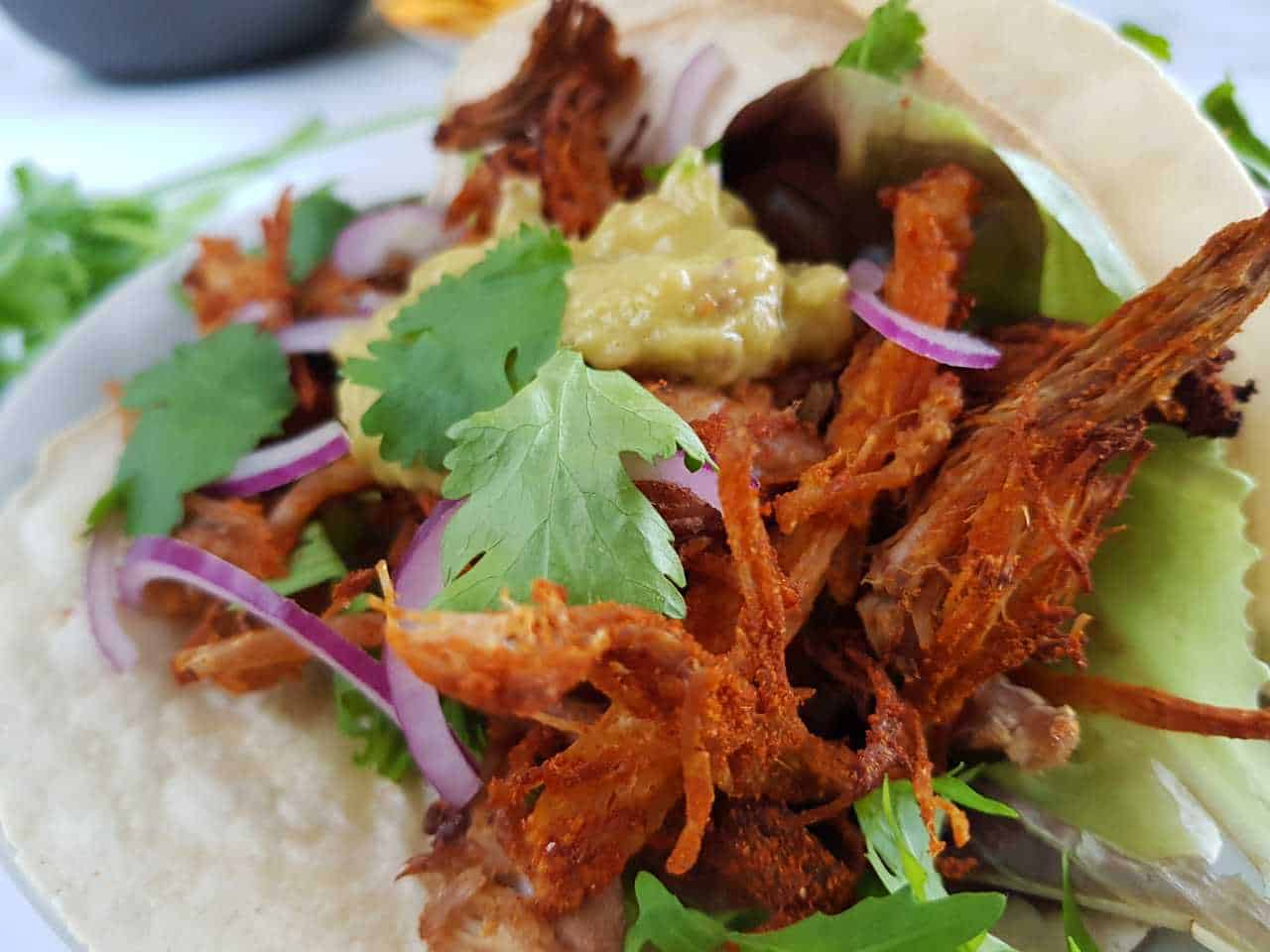 Carnita pulled pork.