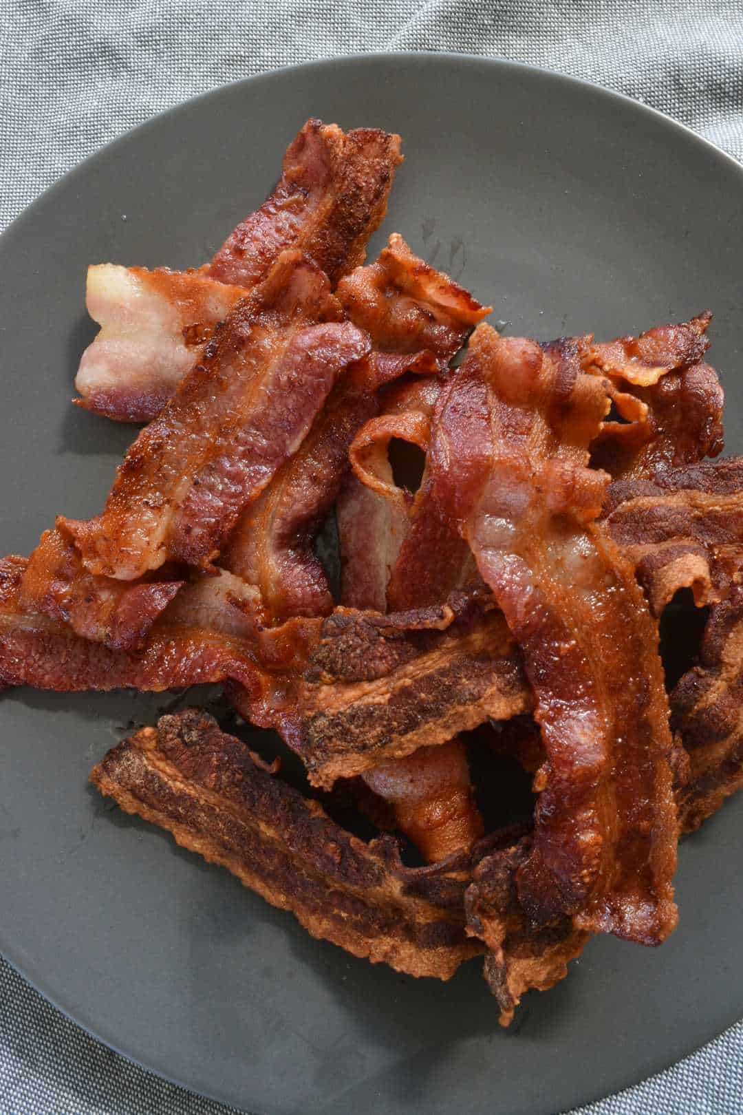 Crispy 3 Minute Air Fryer Bacon Hint of Healthy