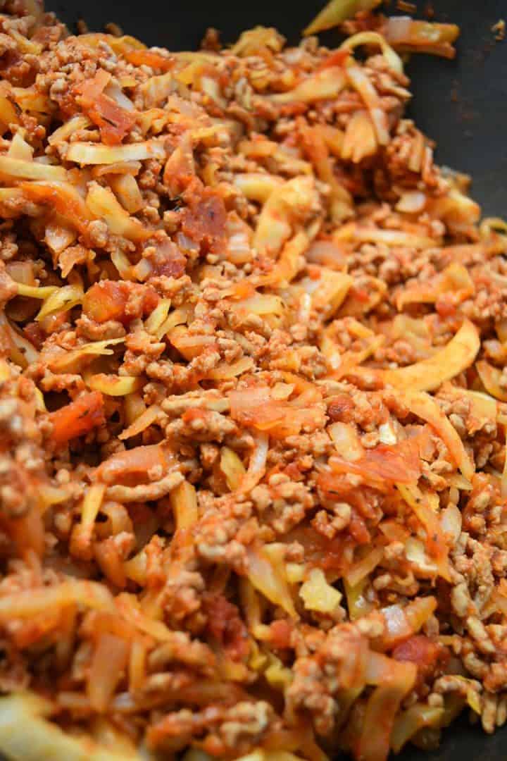 Easy Ground Beef and Cabbage Skillet Hint of Healthy