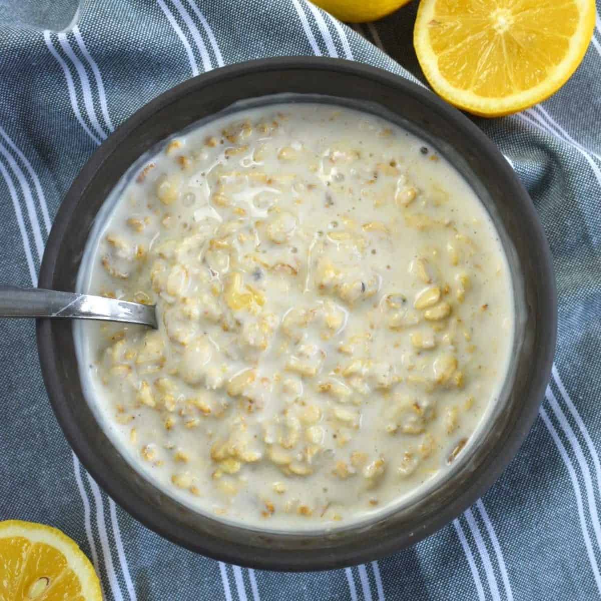 Lemon Curd Overnight Oats-image