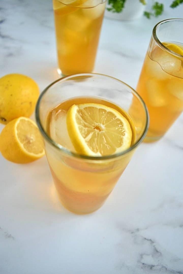 Refreshing Rooibos Iced Tea {Easy Recipe} Hint of Healthy