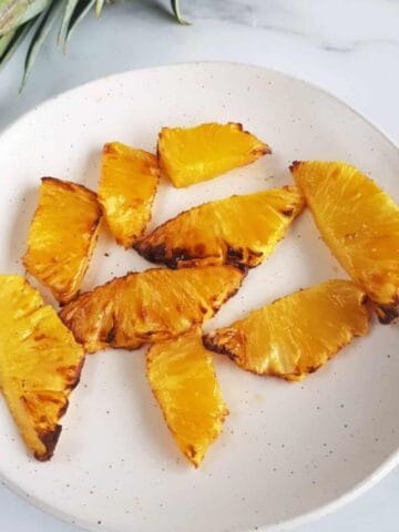 Air fryer pineapple