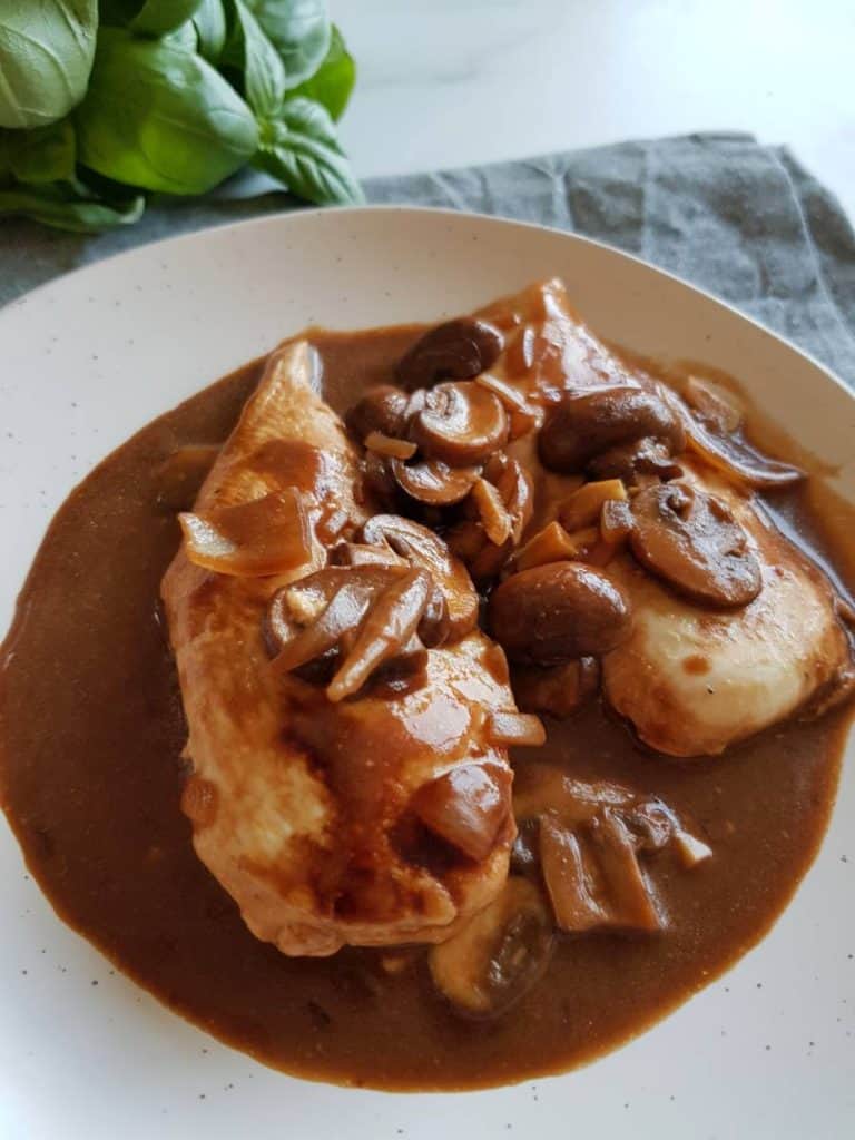 Chicken Marsala Without Wine Easy Chicken Dinner! Hint of Healthy