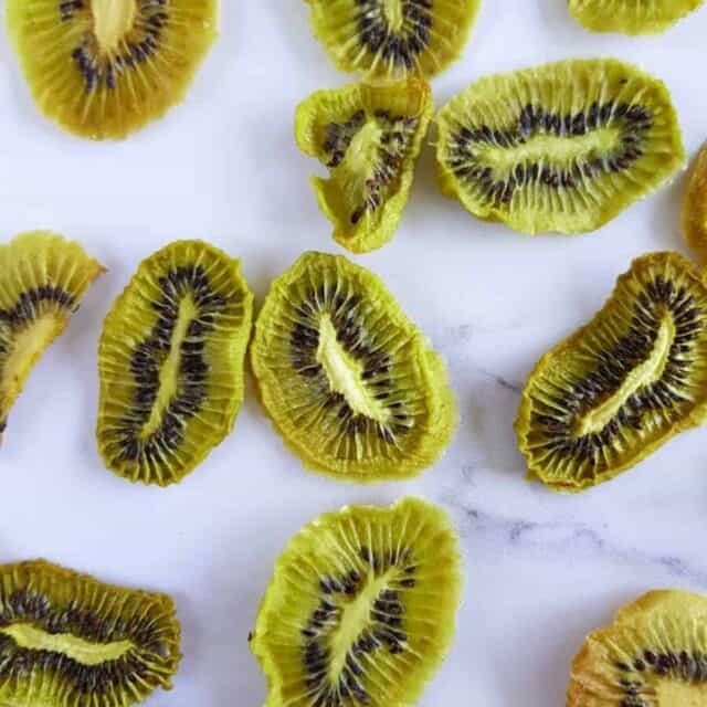 Dried Kiwi Slices {Healthy, Easy Snack} Hint of Healthy