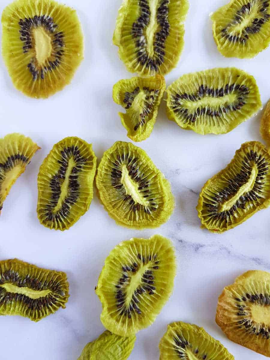 Dried Kiwi Slices {Healthy, Easy Snack} Hint of Healthy