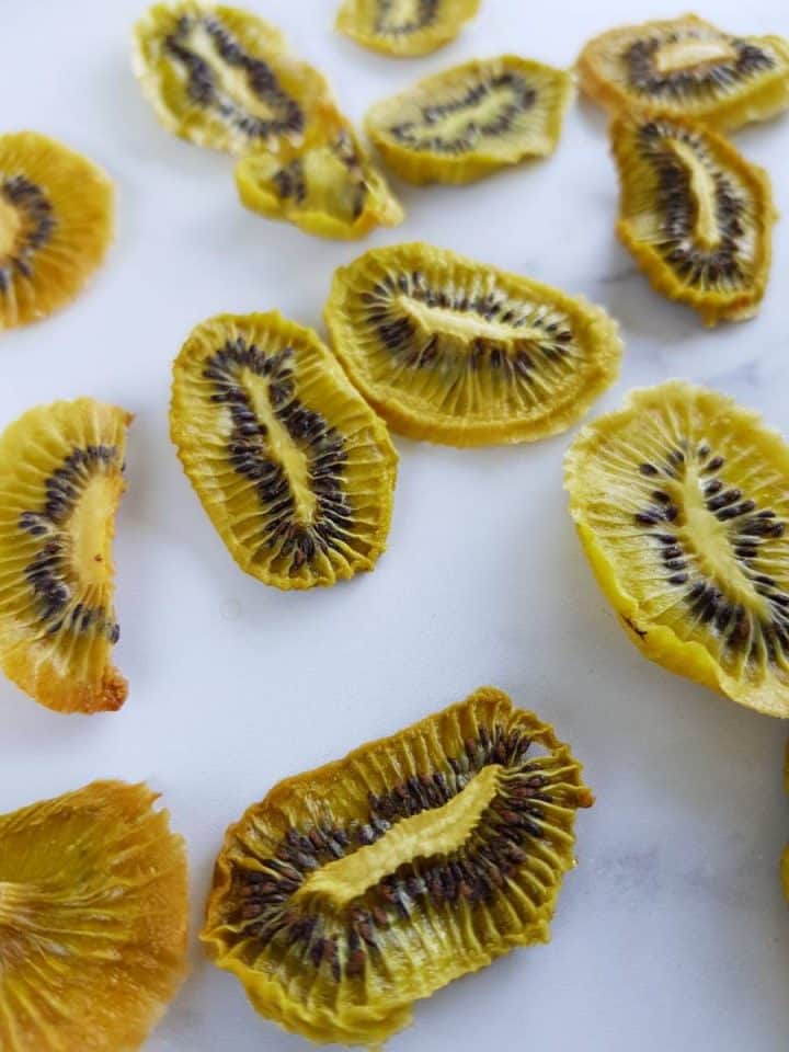 Dried Kiwi Slices {Healthy, Easy Snack} Hint of Healthy