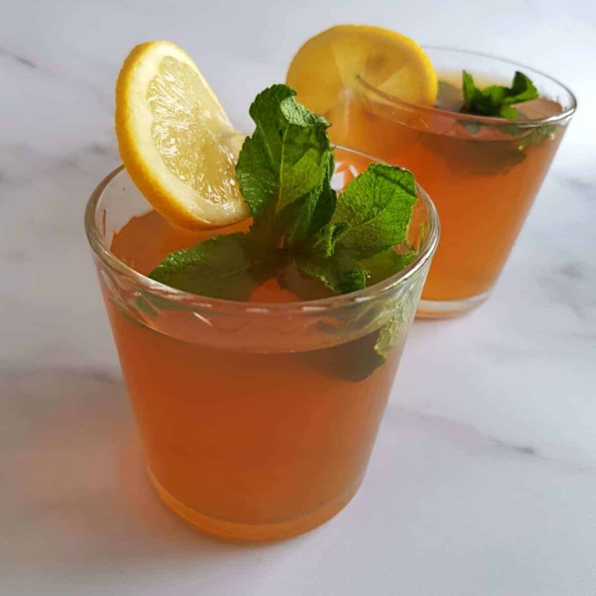 Iced Tea With Mint Leaves At Paige Brown Blog Iced Tea With Mint Leaves At Paige Brown Blog