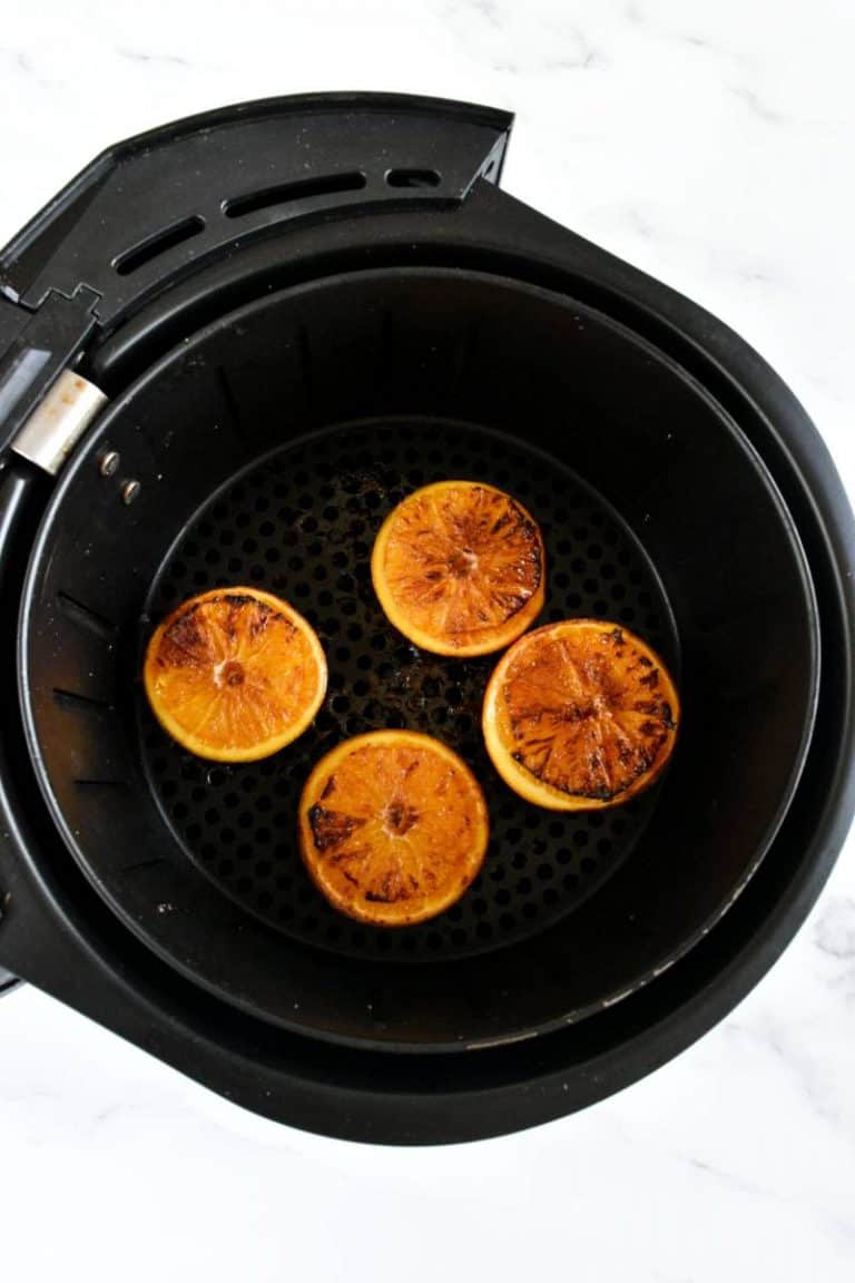 Healthy Air Fryer Roasted Oranges Hint of Healthy
