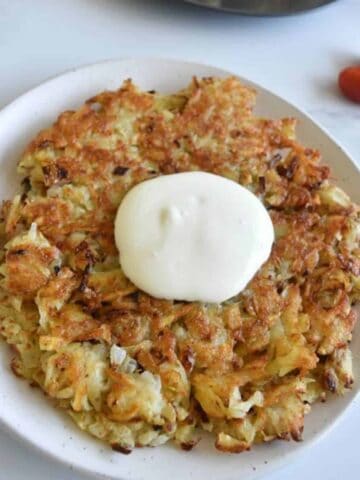 Potato pancakes draniki.