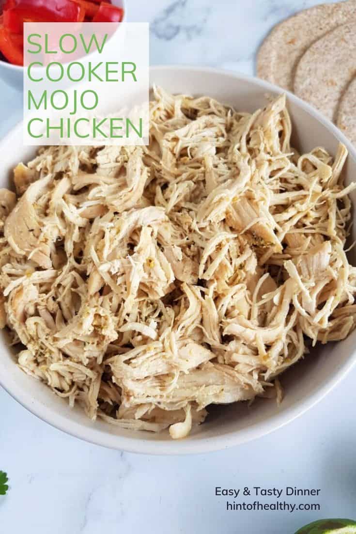 Healthy Slow Cooker Mojo Chicken Hint of Healthy
