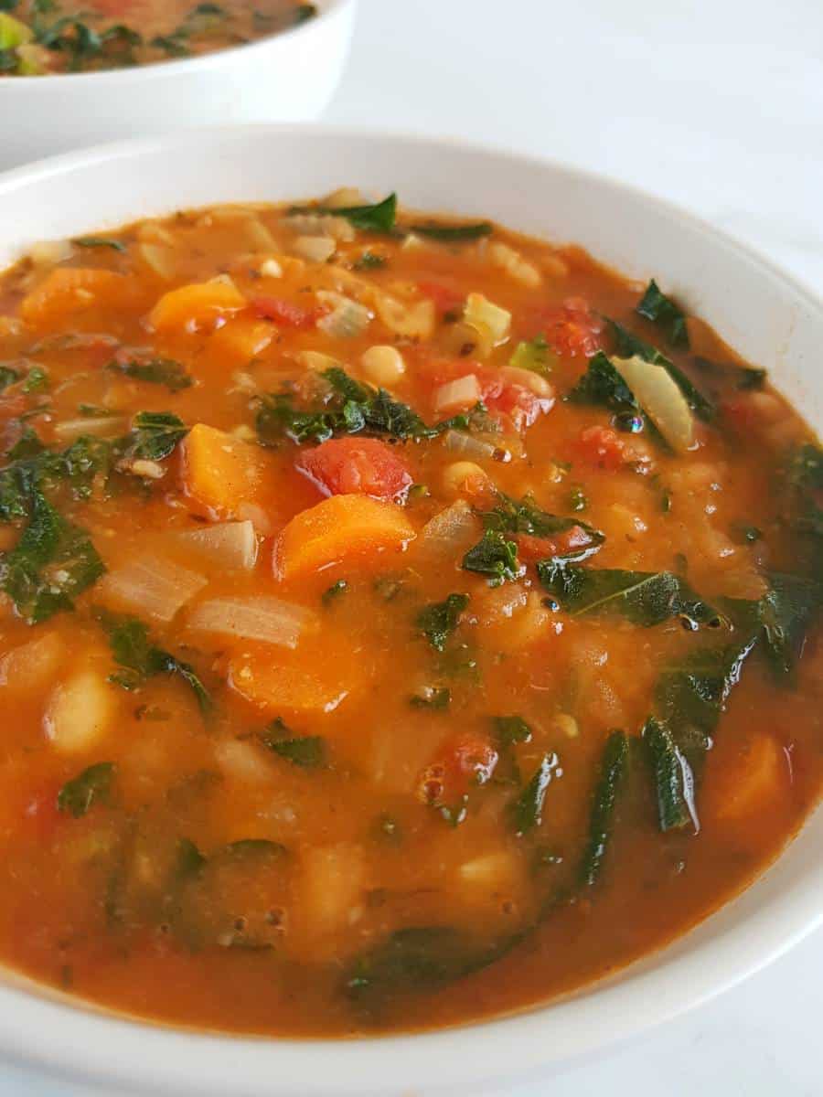 Bean soup Tuscan.