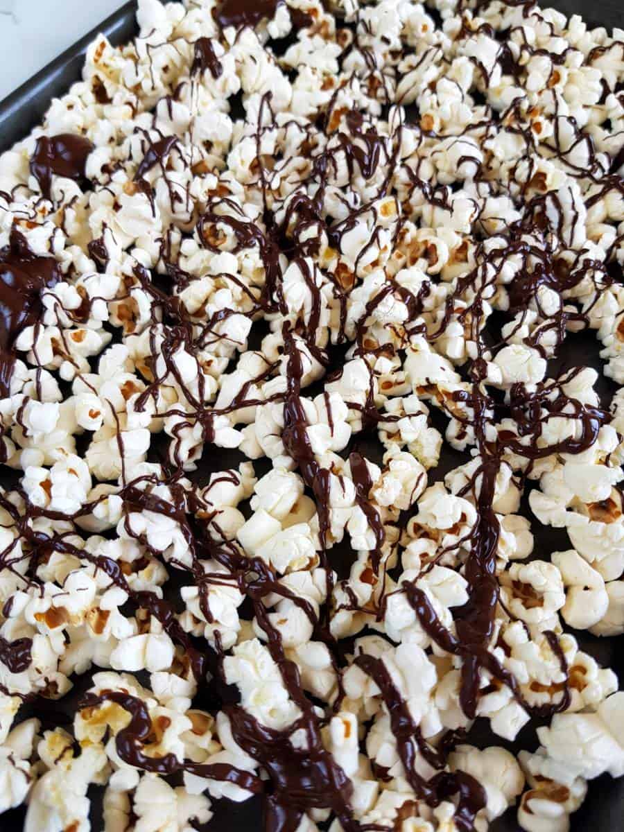 Chocolate popcorn.