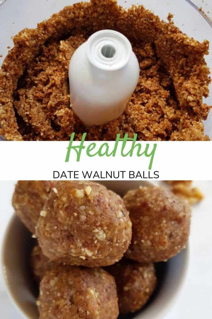Date Walnut Balls {High Protein & Healthy} Hint of Healthy