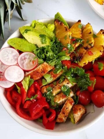 Hawaiian chicken salad.