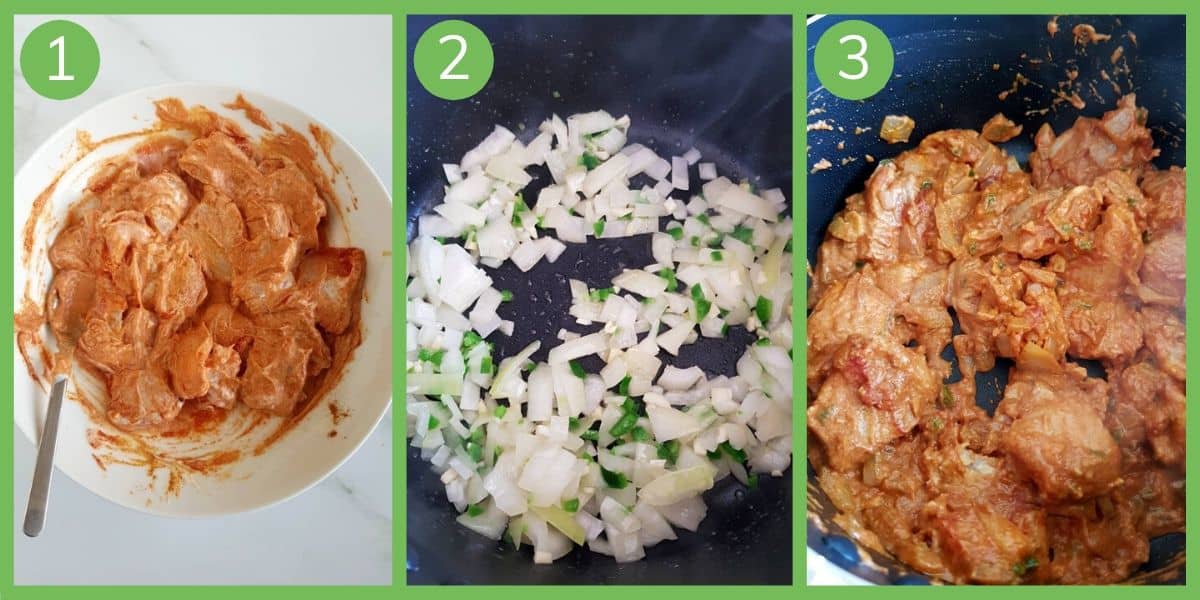 How to make basa fish curry.