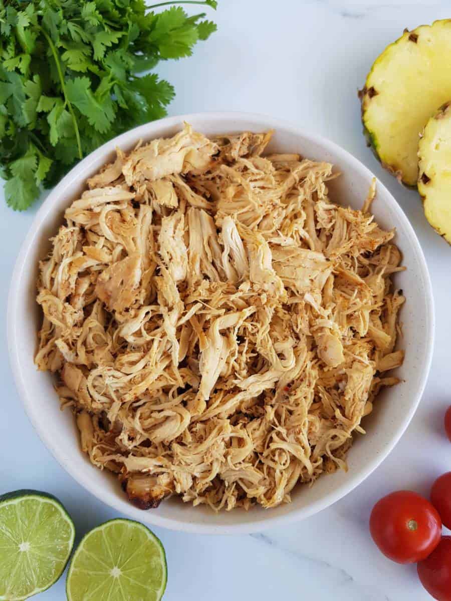 Slow cooker cajun chicken.