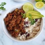 Slow cooker picadillo.
