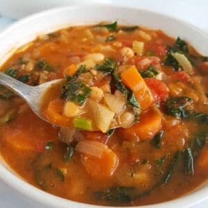 Tuscan bean soup.