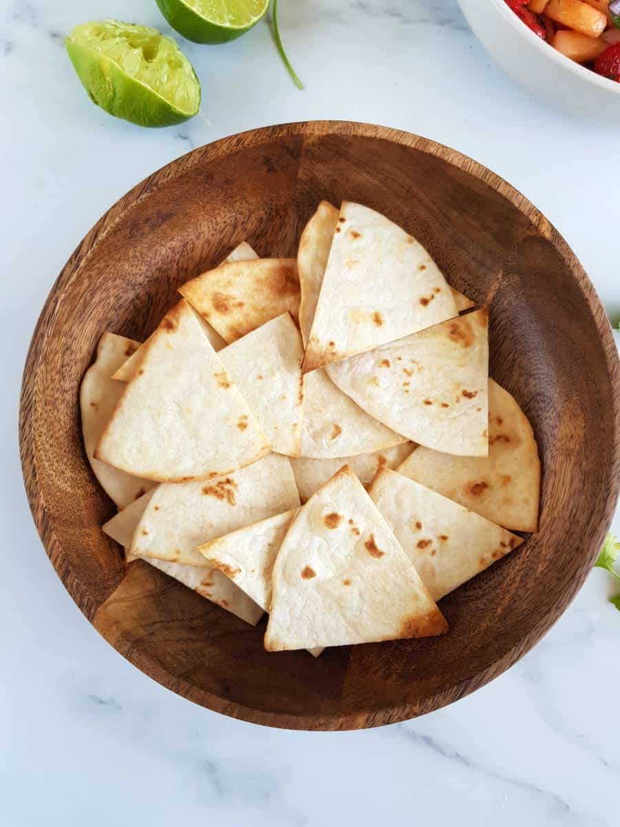 air fryer tortilla chips.