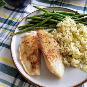 Air Fryer Tilapia.