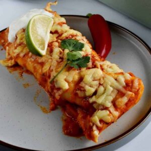 Ground Turkey Enchiladas.