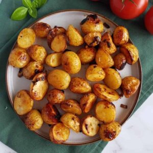 Honey roasted potatoes.