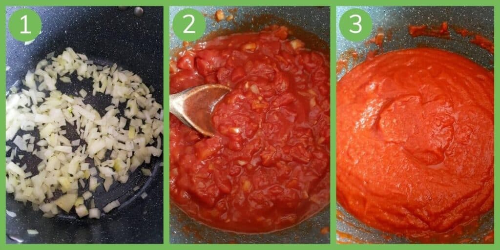 How to make healthy spaghetti sauce.