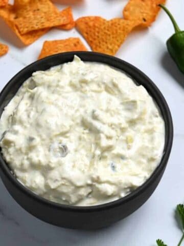 Jalapeno artichoke dip.