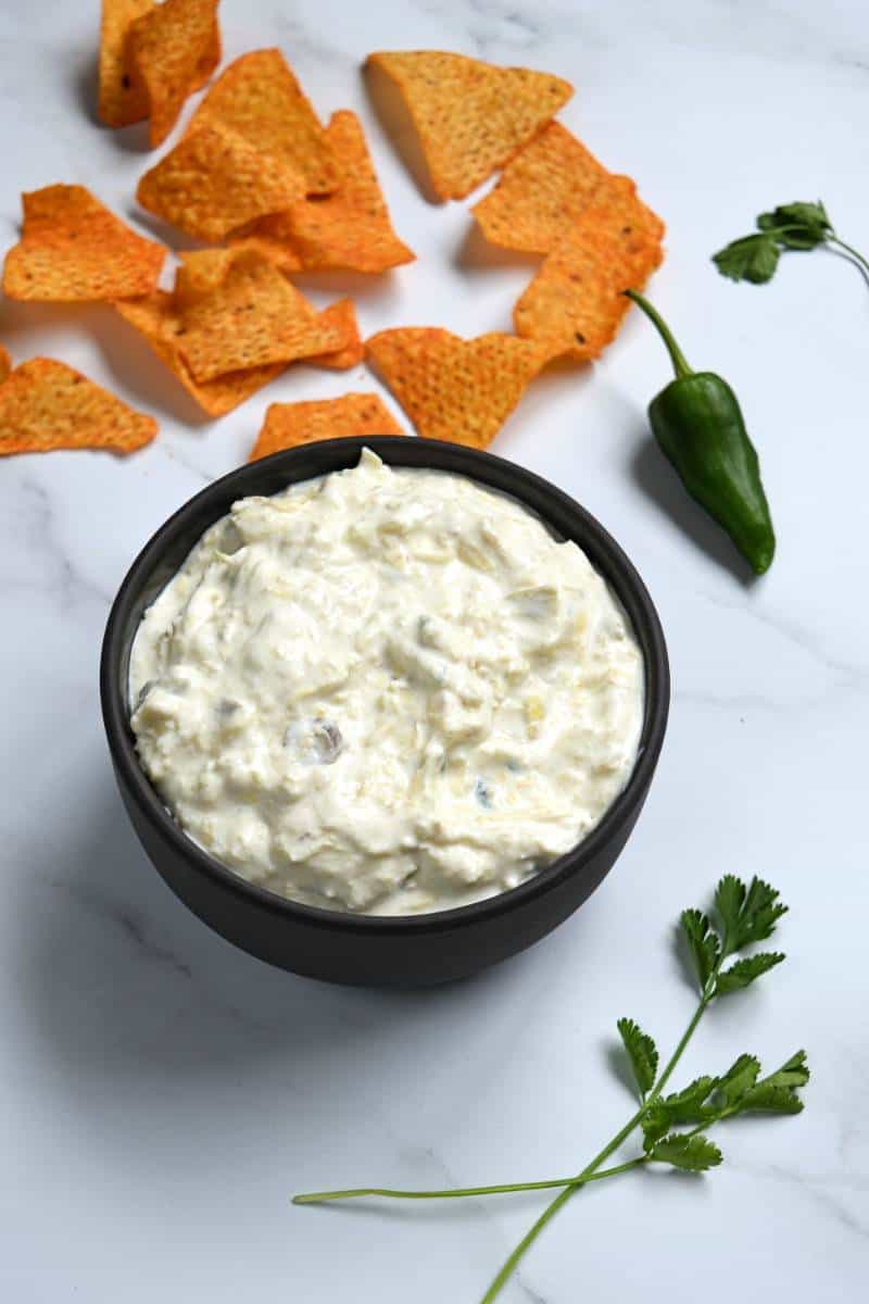 Jalapeno artichoke dip.