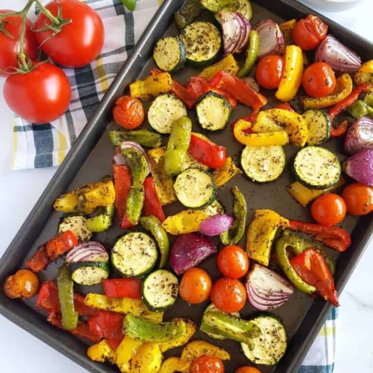 Easy Mediterranean Roast Vegetables Hint of Healthy