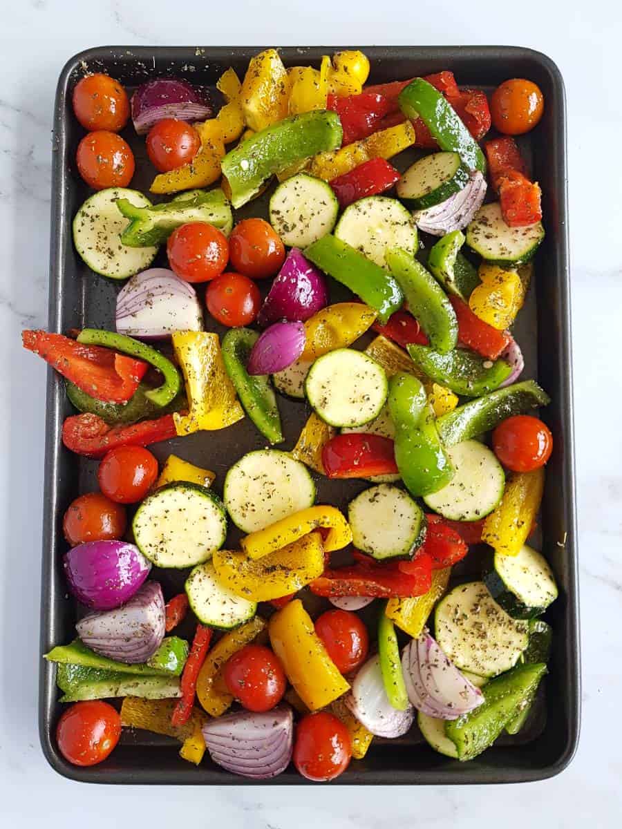 Easy Mediterranean Roast Vegetables Hint of Healthy