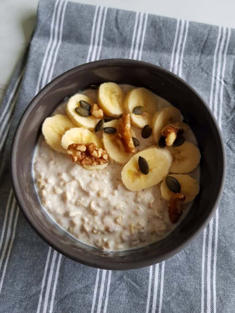 Kefir Overnight Oats Hint of Healthy