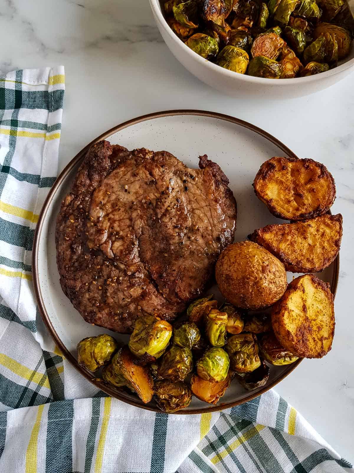 Air fryer steak.