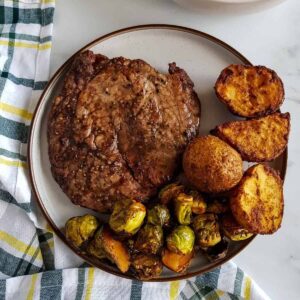 Air Fryer Steak.