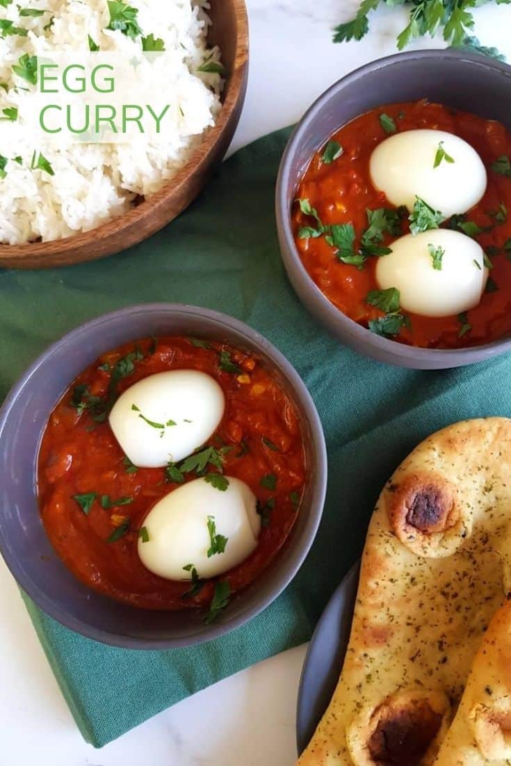 Egg Curry Easy & Healthy - Hint of Healthy