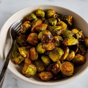 Honey Sriracha Brussels Sprouts.