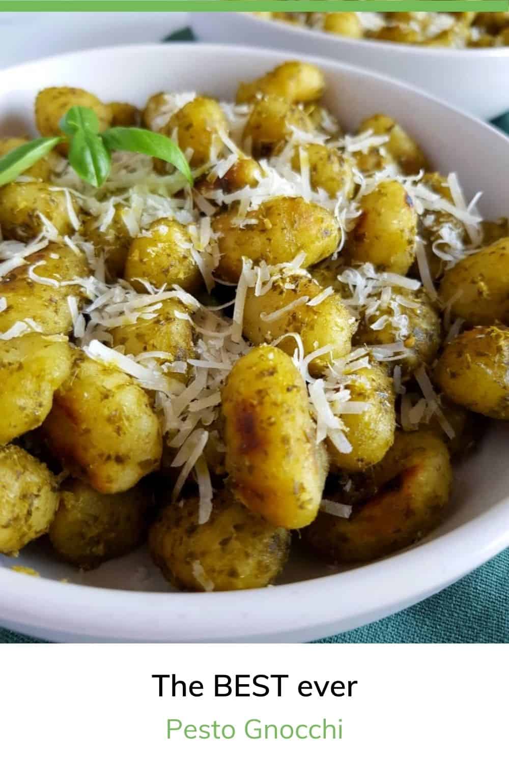 Pesto Gnocchi {Easy & Tasty!} Hint of Healthy
