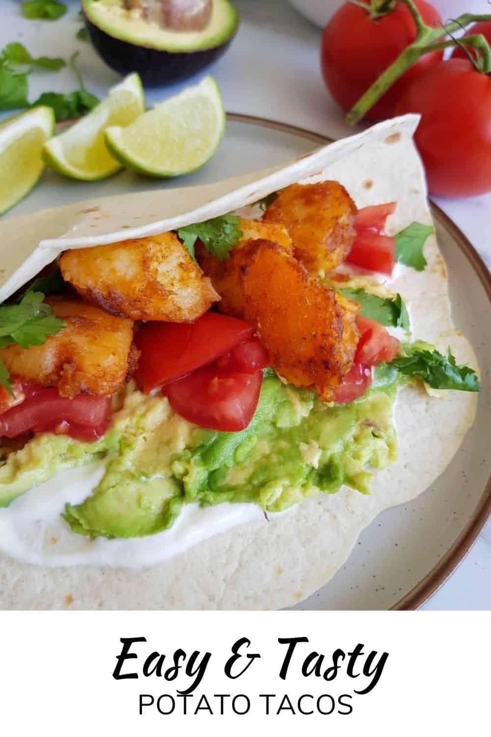 The BEST Potato Tacos! Hint of Healthy