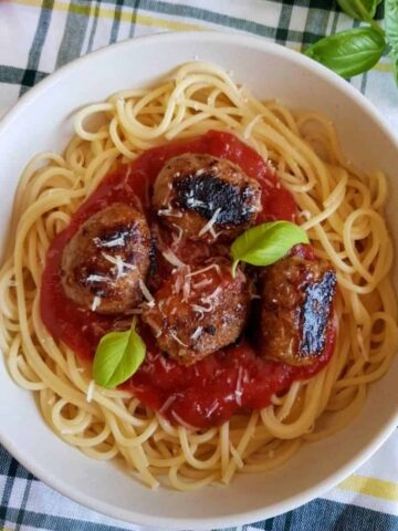 Sausage Meatballs.