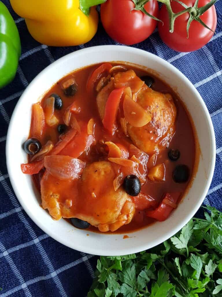 Spanish Chicken Stew Hint of Healthy